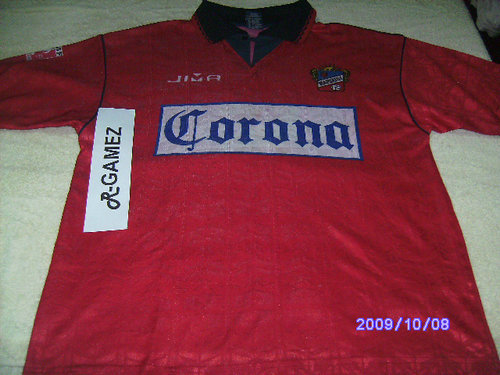 maillots cd irapuato domicile 1995-1996 rétro