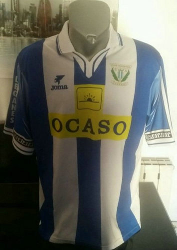 maillots cd leganés domicile 1998-2000 pas cher