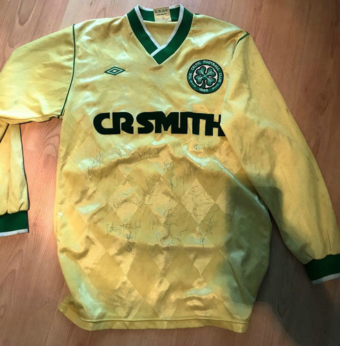maillots celtic glasgow exterieur 1986-1988 rétro