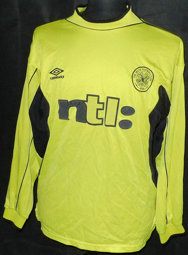 maillots celtic glasgow gardien 2000-2001 pas cher
