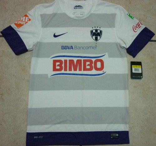 maillots cf monterrey exterieur 2012-2013 rétro