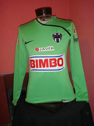 maillots cf monterrey gardien 2009 rétro