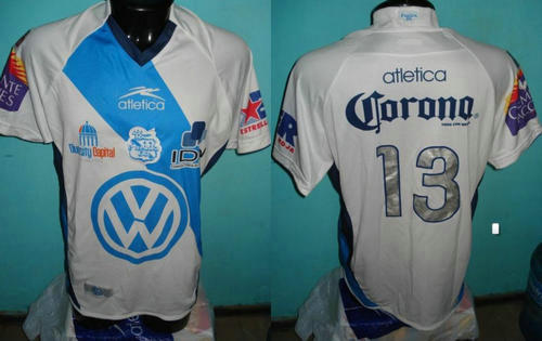 maillots cf puebla domicile 2008-2009 rétro