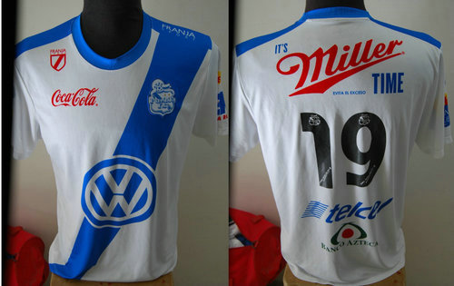 maillots cf puebla domicile 2012-2013 rétro