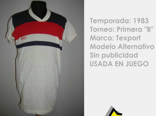 maillots chacarita juniors exterieur 1983 pas cher