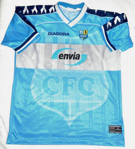 maillots chemnitzer fc domicile 2001-2002 rétro