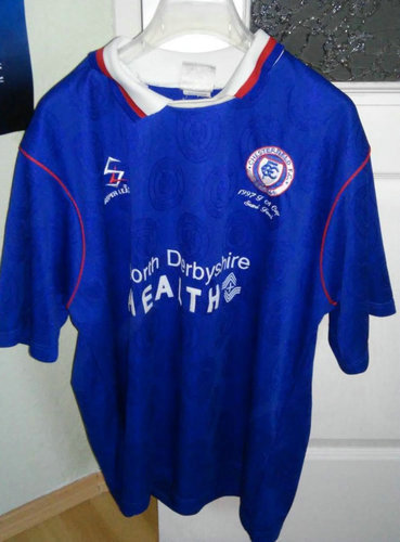 maillots chesterfield fc domicile 1996-1998 pas cher