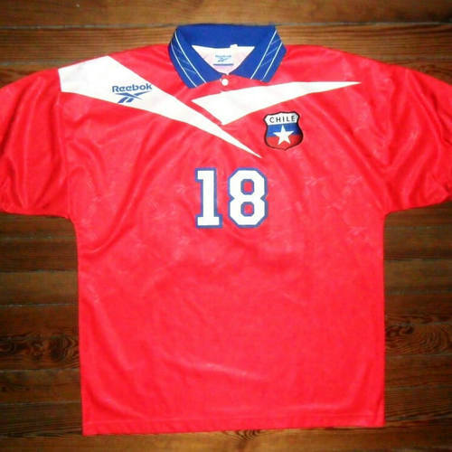 maillots chili domicile 1997-1998 rétro