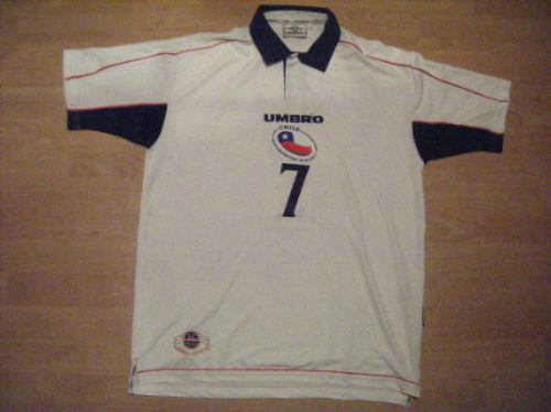 maillots chili exterieur 2000-2003 rétro