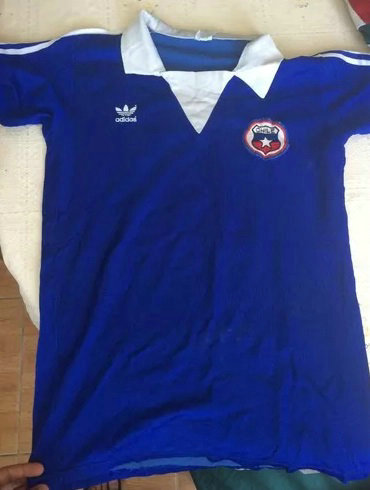 maillots chili third 1980-1982 pas cher