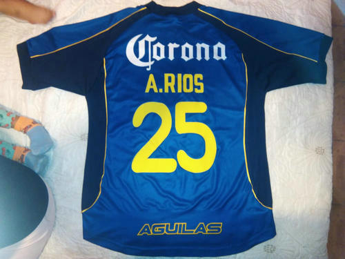 maillots club américa gardien 2001-2002 rétro maillots club américa gardien 2001-2002 rétro
