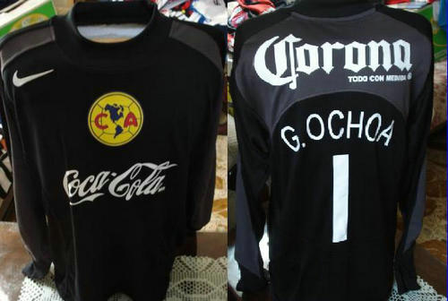maillots club américa gardien 2004-2005 rétro