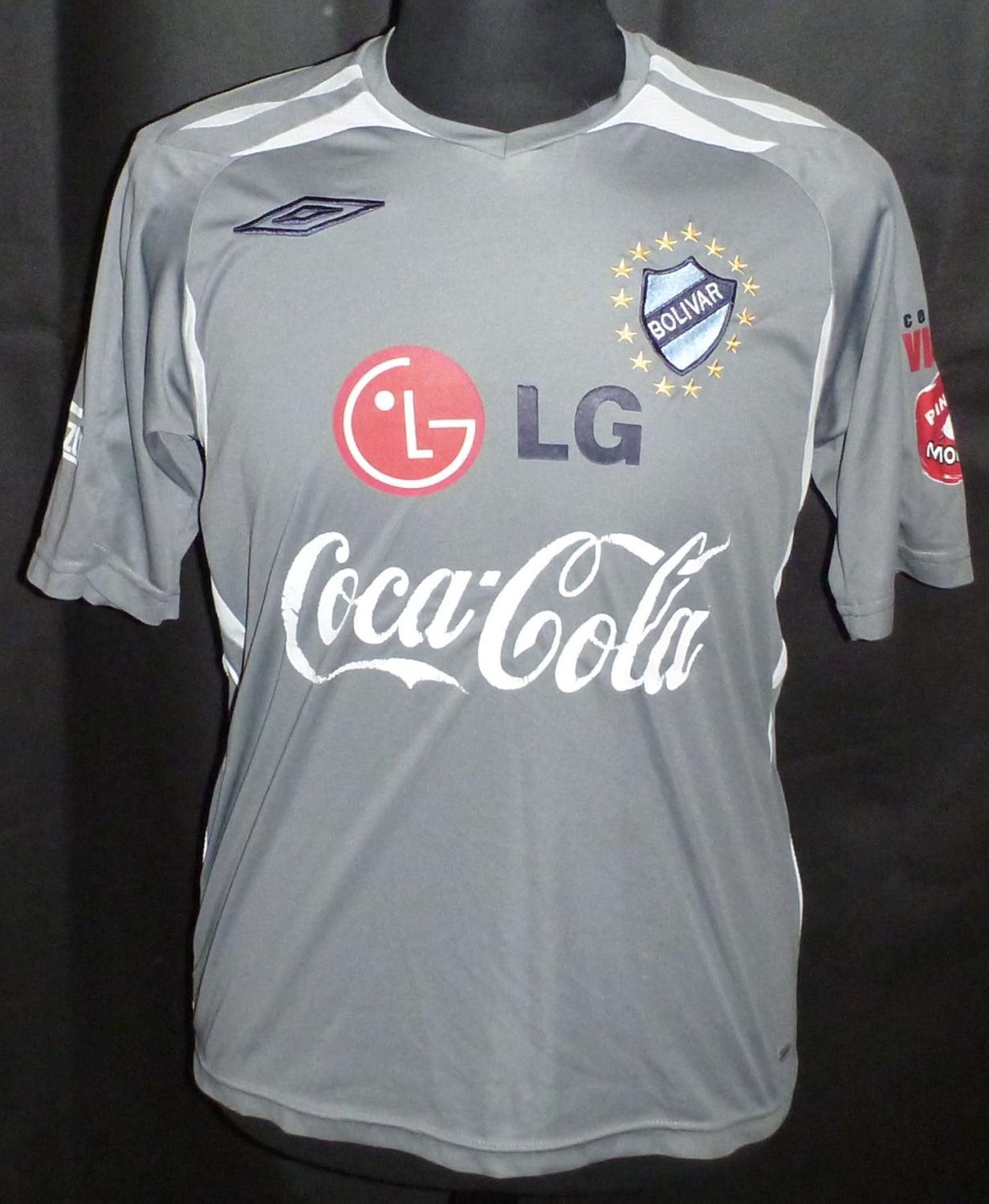 maillots club bolívar exterieur 2005-2006 rétro