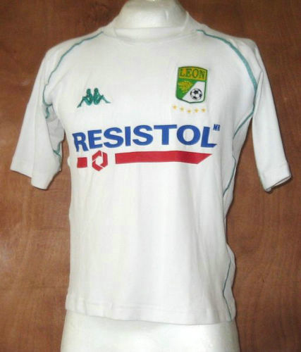 maillots club león exterieur 2002-2003 pas cher