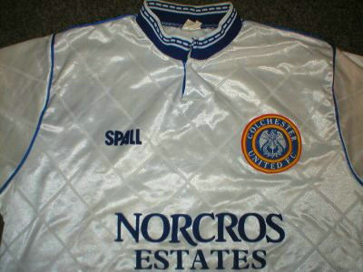 maillots colchester united exterieur 1989-1990 rétro maillots colchester united exterieur 1989-1990 rétro