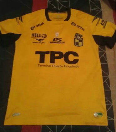 maillots coquimbo unido domicile 2016 rétro