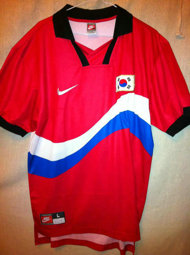 maillots corée du sud domicile 1996-1998 rétro