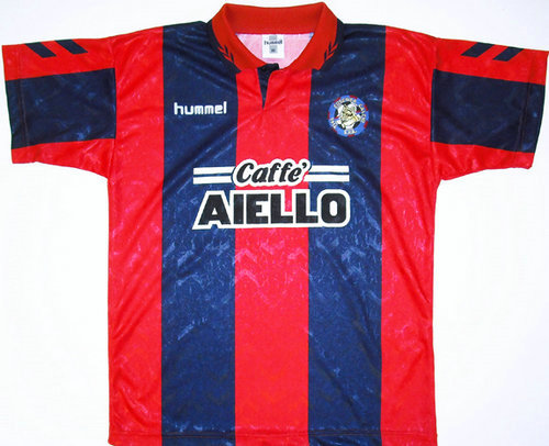 maillots cosenza calcio domicile 1995-1996 rétro