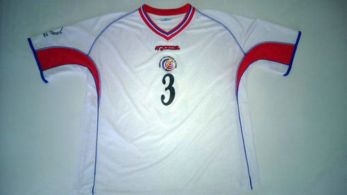 maillots costa rica exterieur 2002-2003 pas cher