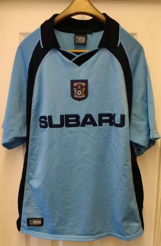 maillots coventry city fc domicile 2002-2003 pas cher