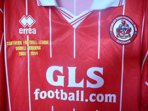 maillots crawley town fc domicile 2004-2005 pas cher