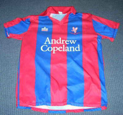 maillots crystal palace fc domicile 1987-1988 pas cher