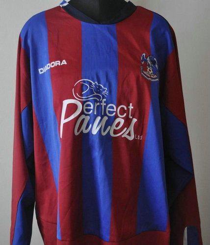 maillots crystal palace fc domicile 2004-2005 rétro