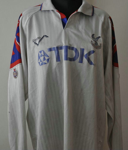 maillots crystal palace fc exterieur 1993-1994 rétro