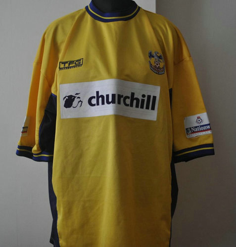 maillots crystal palace fc exterieur 2000-2001 pas cher