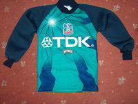 maillots crystal palace fc gardien 1995-1996 rétro