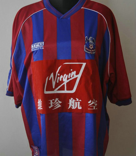 maillots crystal palace fc particulier 1999-2000 pas cher