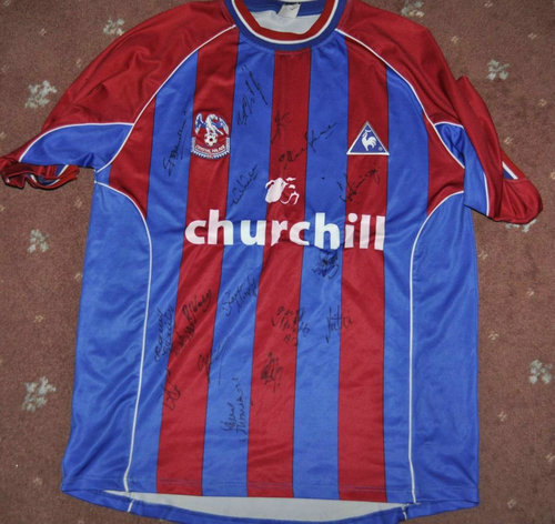maillots crystal palace fc particulier 2002-2003 pas cher