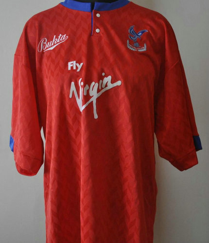 maillots crystal palace fc third 1989-1990 rétro