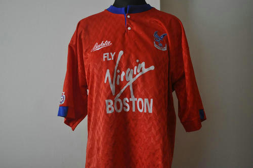 maillots crystal palace fc third 1990-1991 rétro