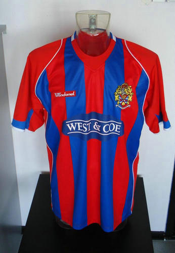 maillots dagenham & redbridge fc domicile 2007-2009 rétro