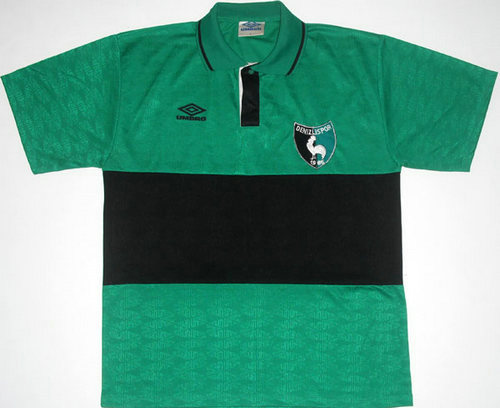 maillots denizlispor domicile 1996-1997 rétro