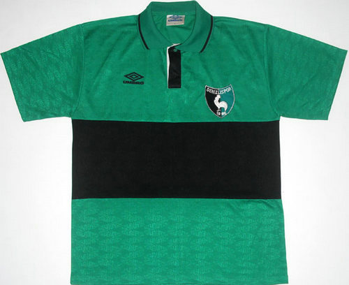maillots denizlispor domicile 1996-1997 rétro