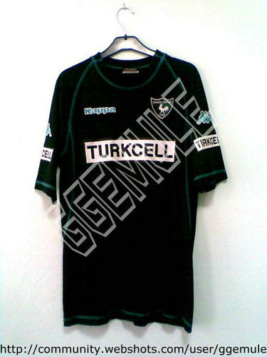 maillots denizlispor exterieur 2006-2007 rétro