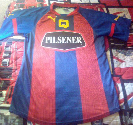 maillots deportivo quito domicile 2005 pas cher