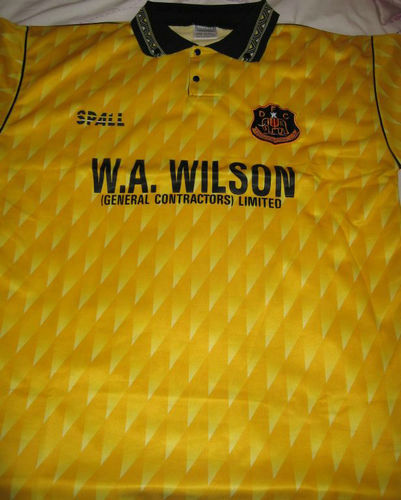 maillots dumbarton fc domicile 1991-1992 rétro