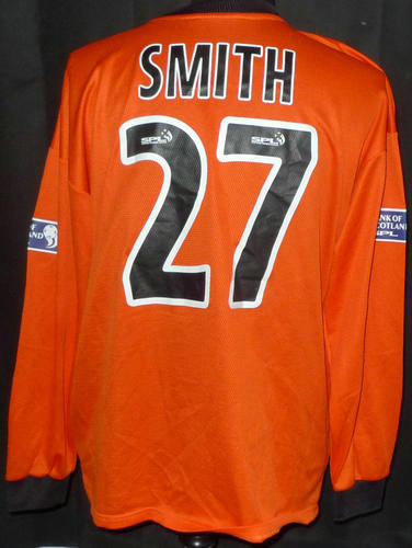 maillots dundee united domicile 2000-2001 rétro