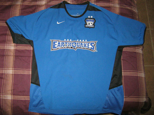 maillots earthquakes de san josé domicile 2002-2004 rétro