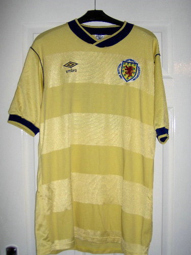 maillots écosse exterieur 1985-1987 pas cher