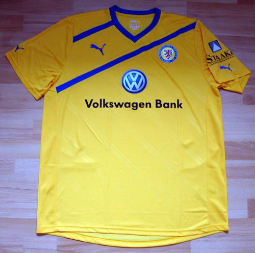 maillots eintracht brunswick domicile 2011-2012 rétro