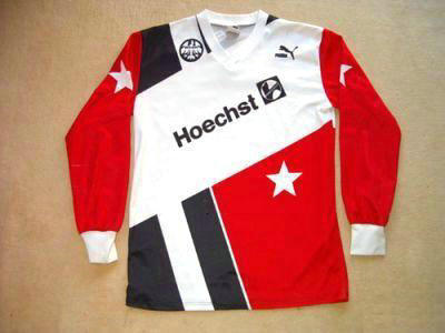 maillots eintracht francfort domicile 1991-1992 pas cher