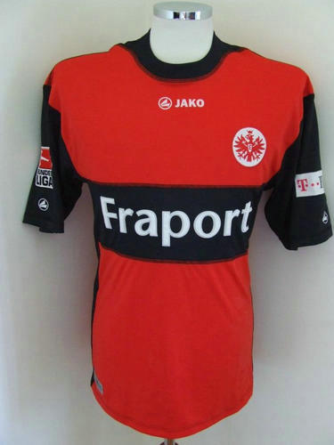 maillots eintracht francfort domicile 2009-2010 rétro