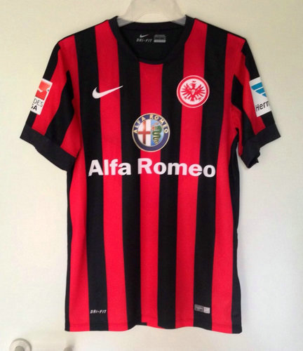 maillots eintracht francfort domicile 2014-2015 rétro