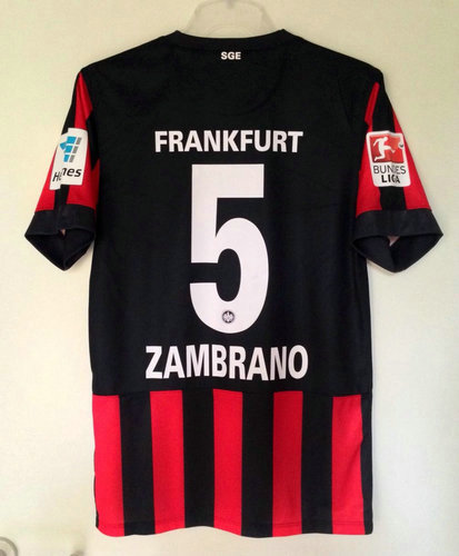 maillots eintracht francfort domicile 2014-2015 rétro maillots eintracht francfort domicile 2014-2015 rétro