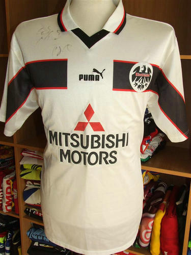 maillots eintracht francfort exterieur 1998-1999 rétro