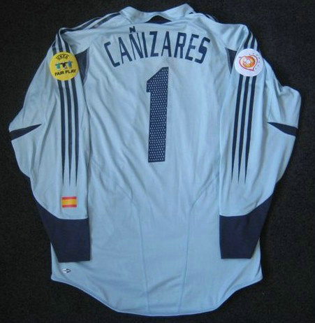 maillots espagne gardien 2004 rétro maillots espagne gardien 2004 rétro